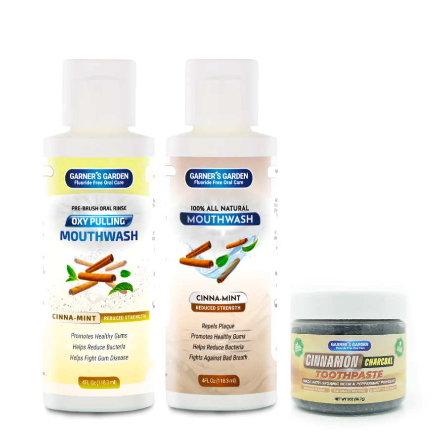 Travel Sized Oral Care Trio Cinna-Mint