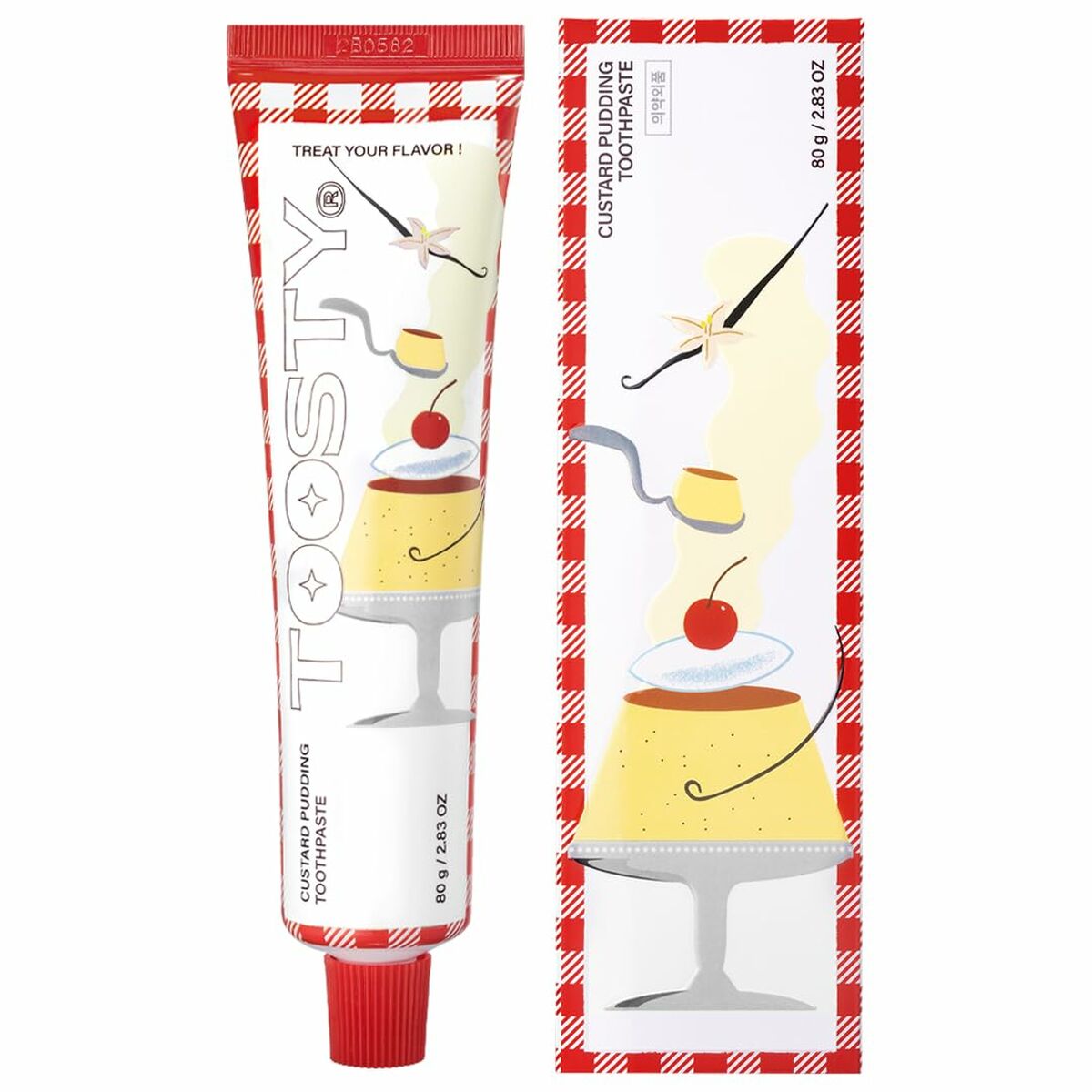 Toothpaste 80 g Custard Pudding