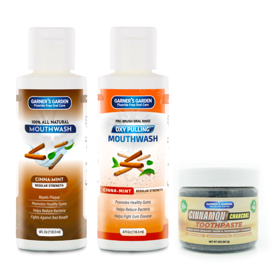 Travel Sized Oral Care Trio Cinna-Mint