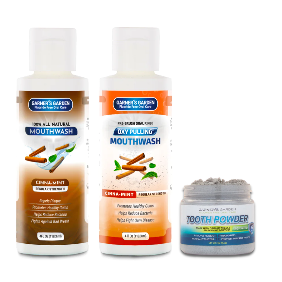 Travel Sized Oral Care Trio Cinna-Mint