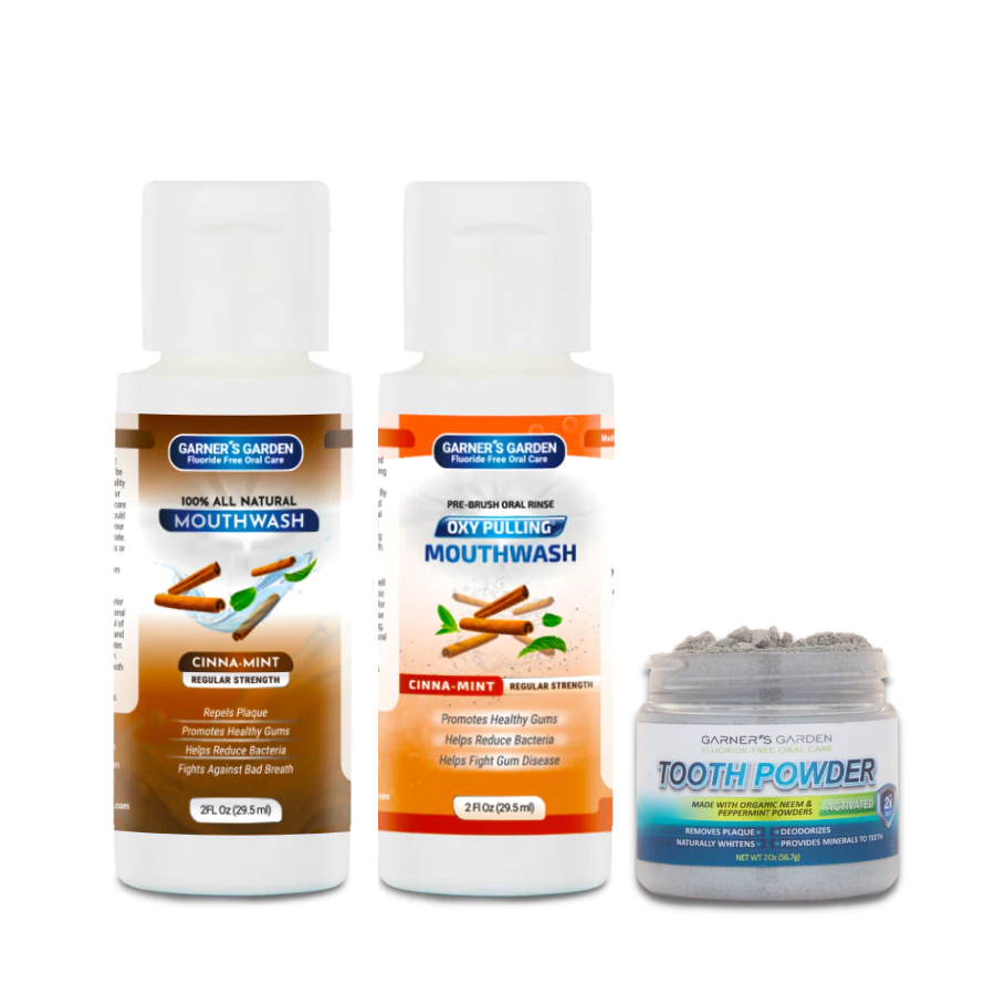 Travel Sized Oral Care Trio Cinna-Mint