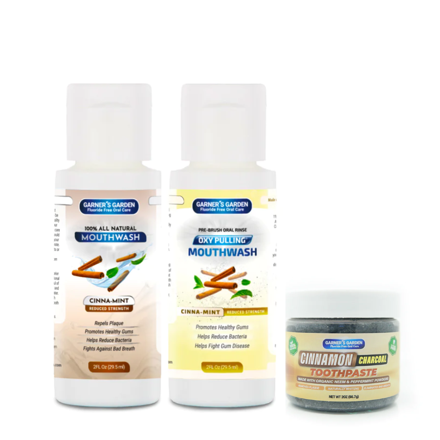 Travel Sized Oral Care Trio Cinna-Mint