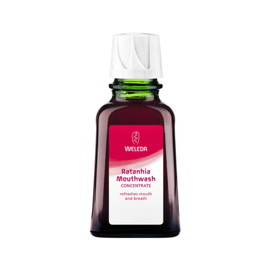 Weleda Oral Care Organic Mouthwash Ratanhia (Herbal Mint Flavour) 50ml